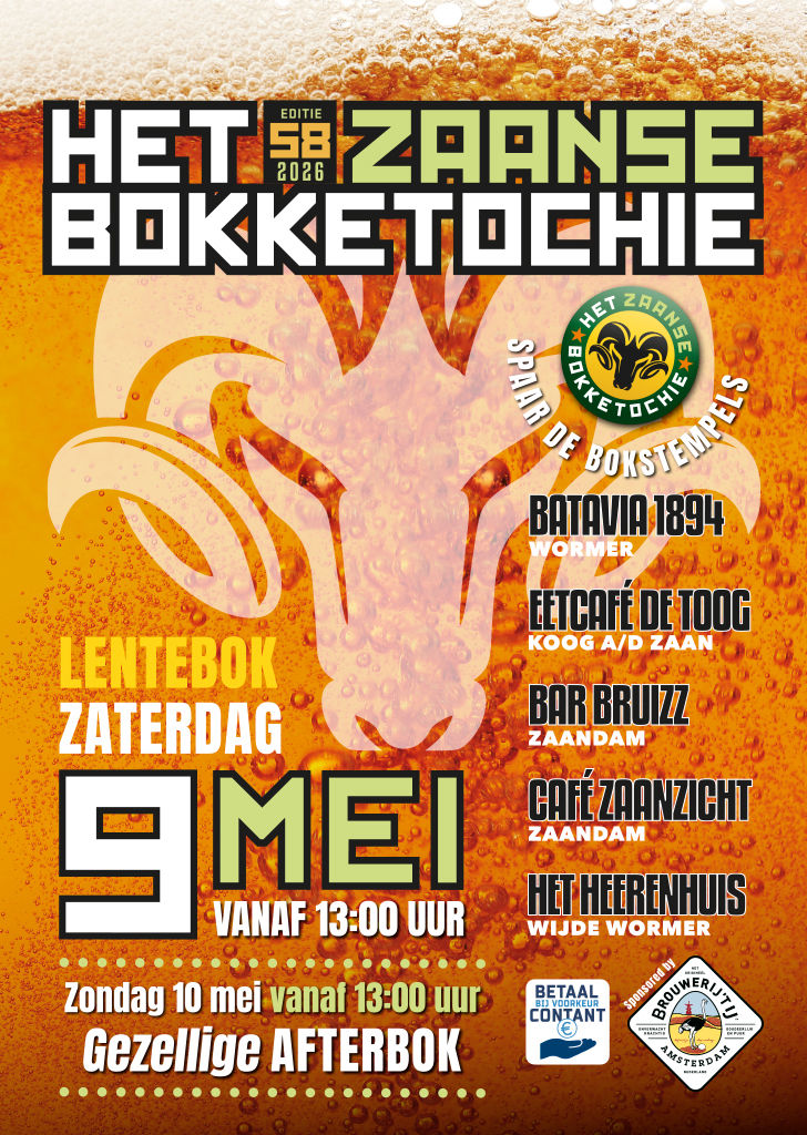 Zaanse Bokketochie Lente 2026